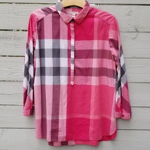 Burberry | Pink Check Top